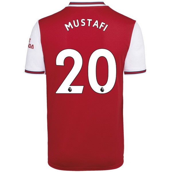 Camiseta Arsenal NO.20 Mustafi 1ª 2019/20 Rojo